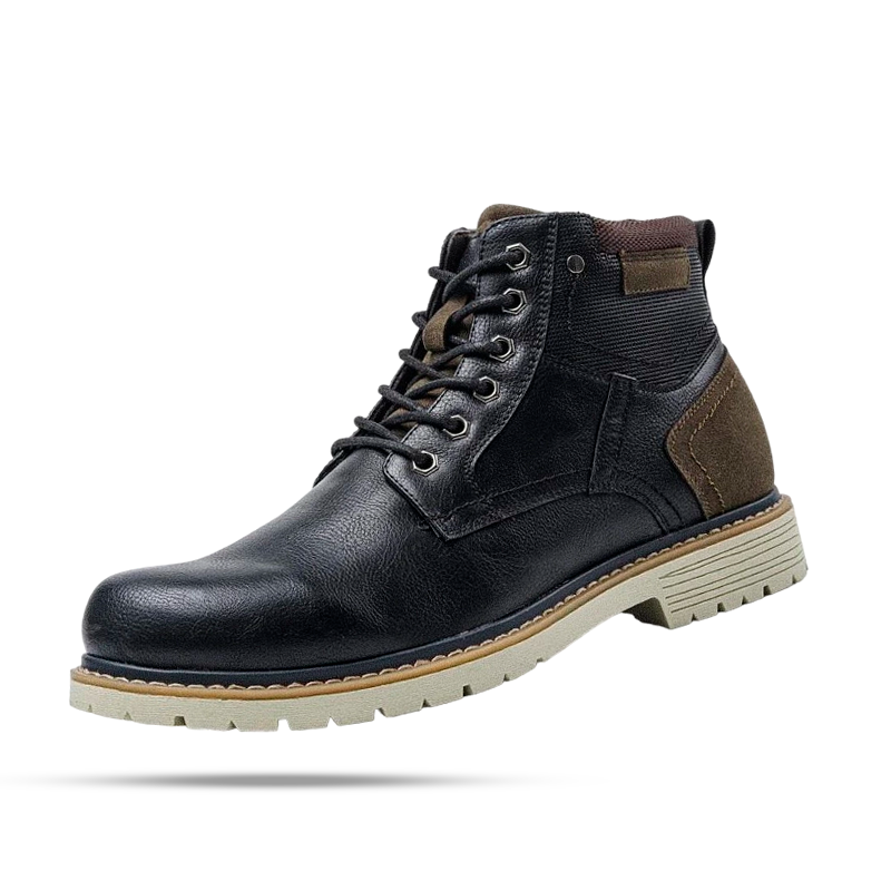 Bota Masculina de Cuero Forth Michigan Duradera y Elegante