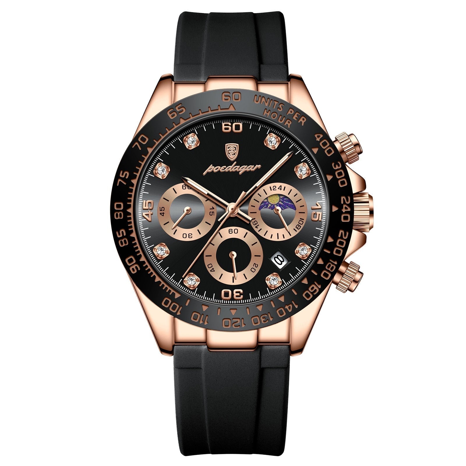Reloj Masculino Poedagar Chronotype